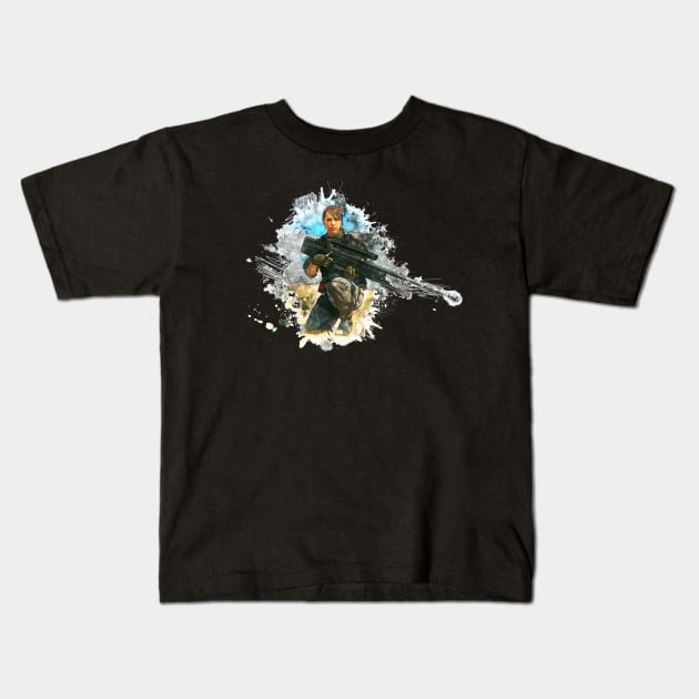 Quiet Metal Gear Solid 5 Kids T-Shirt by TortillaChief